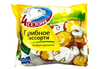 4 сезона Грибное ассорти 400г Россия